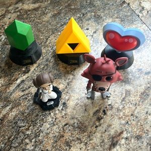 Zelda Star Wars and funko wolf